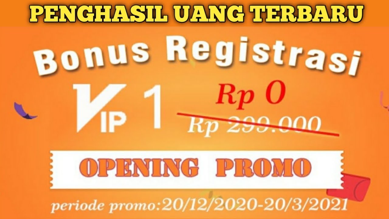 Open Promo Aplikasi Penghasil Uang Tercepat 2021 Aplikasi Penghasil Uang Terbaru 2021 Youtube
