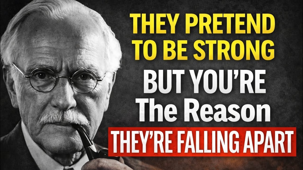 They Pretend Be Strong But You're The Reason They're Falling Apart - Carl Jung