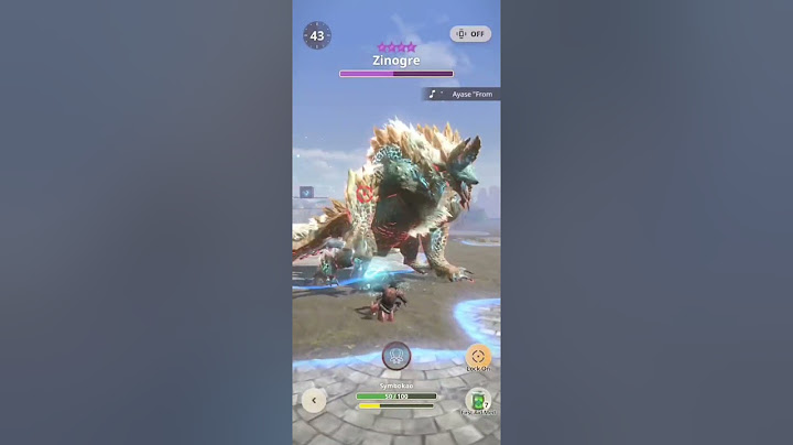 MH Now x Ayase "From Now!" - Zinogre 9⭐vs Dual Blades