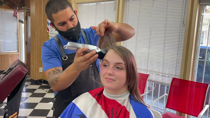 Christina NV: Long Hair to Buzzcut For Her Wedding...