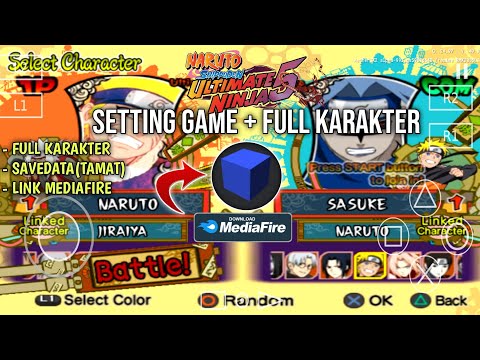 Naruto Ultimate Ninja 5 (PAL). Gameplay on matepad (Kirin 820) with 2x  resolution. Thanks Aether! : r/EmulationOnAndroid