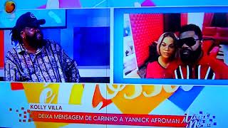 Coli Vila parabeniza seu irmão Yanick Afro Man