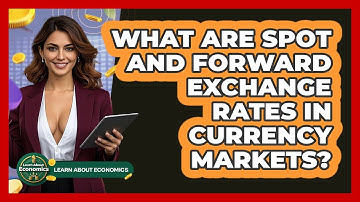 What Are Spot And Forward Exchange Rates In Currency Markets? - Learn About Economics