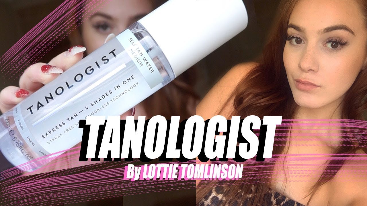 Tanologist By Lottie Tomlinson Tan Water Review Youtube
