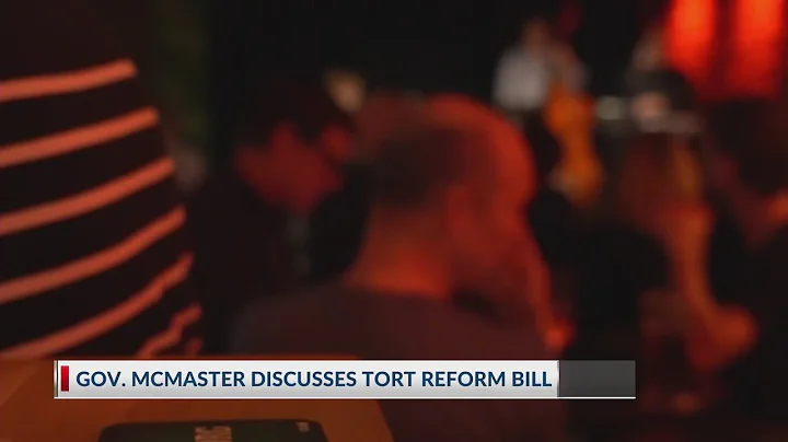 Gov. McMaster discusses Tort Reform Bill