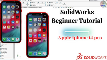 SolidWorks Beginner Tutorial | Apple iPhone | Mobile Design in SolidWorks | iPhone in SolidWorks