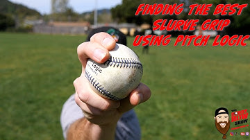 Finding The Best Slurve Grip Using Pitch Logic