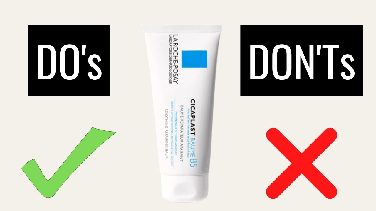 Dont forget sunscreen and to put bio oil or cicaplast by laroche posay, La Roche-Posay Cicaplast