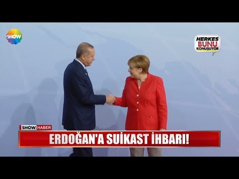 Erdoğan'a suikast ihbarı!