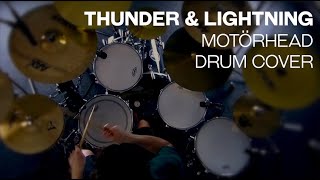 MOTÖRHEAD - THUNDER &amp; LIGHTNING - DRUM COVER
