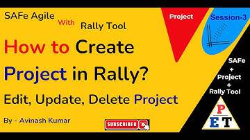 Create, Update & Delete Projects in Rally