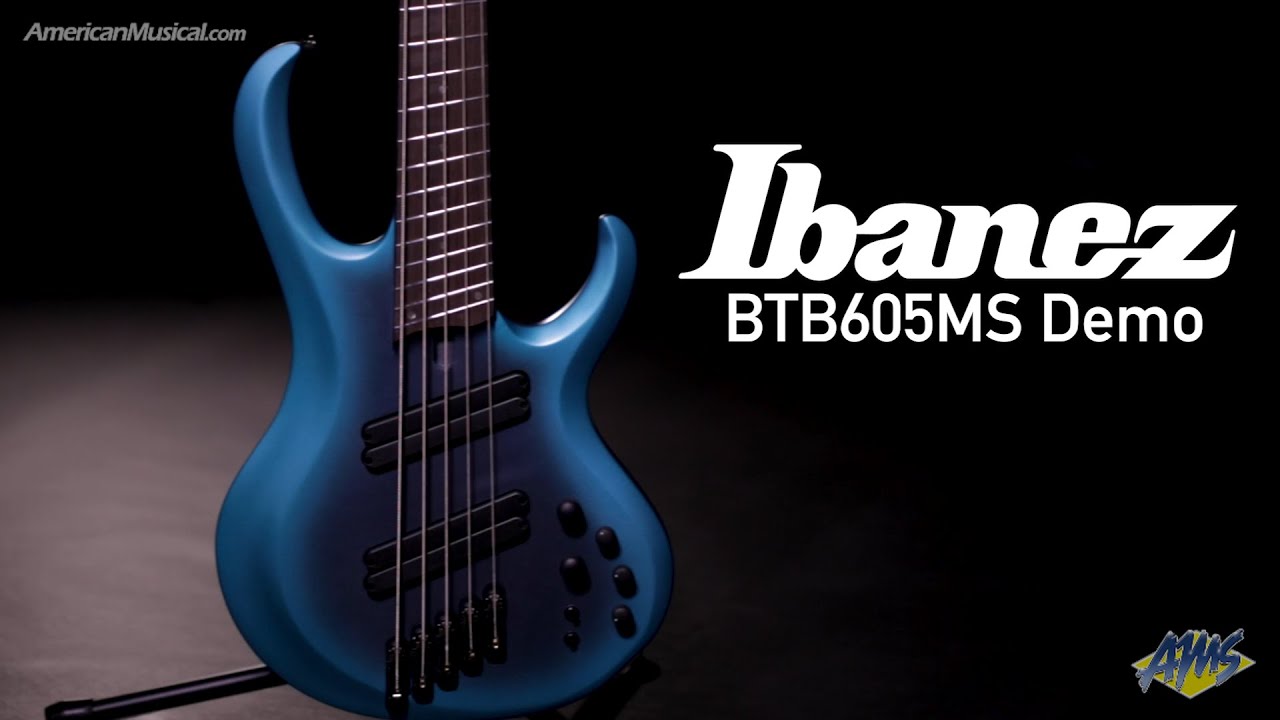 Ibanez BTB605MS Demo - AmericanMusical.com - YouTube