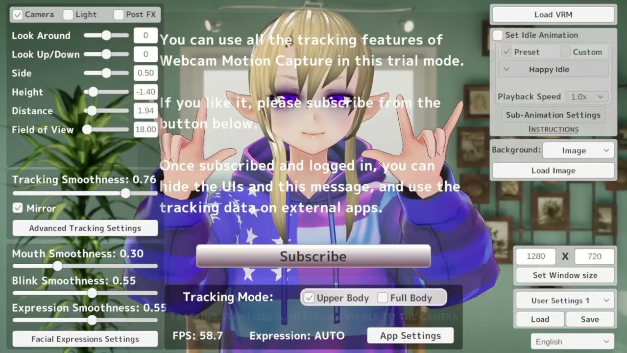 WEBCAM MOTION CAPTURE TRIAL??