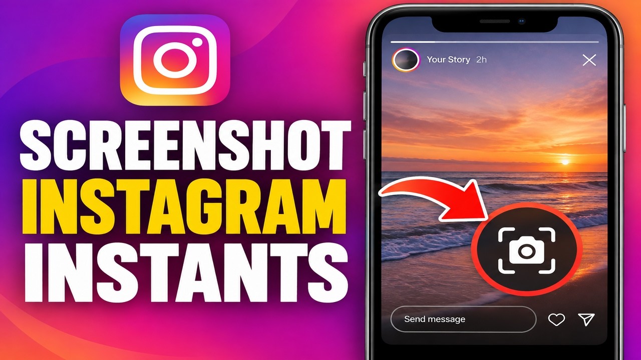 Screetchot Instragram How to Screenshot Instagram Instants (Quick & Easy Guide) - YouTube
