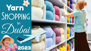 Come Yarn Shopping with me - Best Yarn Shop in DUBAI! Craft Middle East screenshot 1