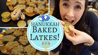 How to Bake Latkes! The BEST Healthy, Simple, Easy NO FRY Baked Latkes RECIPE!!