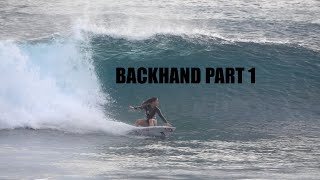 Backhand Surfing Techniques  How To Get Fins Out, Get Vertical, Prevent Bogs, Add Power