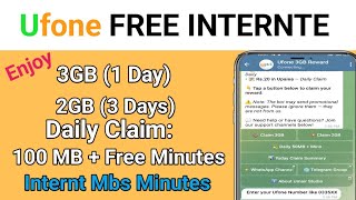 Ufone 3GP Internet 2025 | Free Data Offer & Info screenshot 2