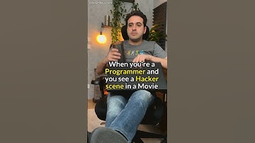 When a programmer sees a hacker in a movie