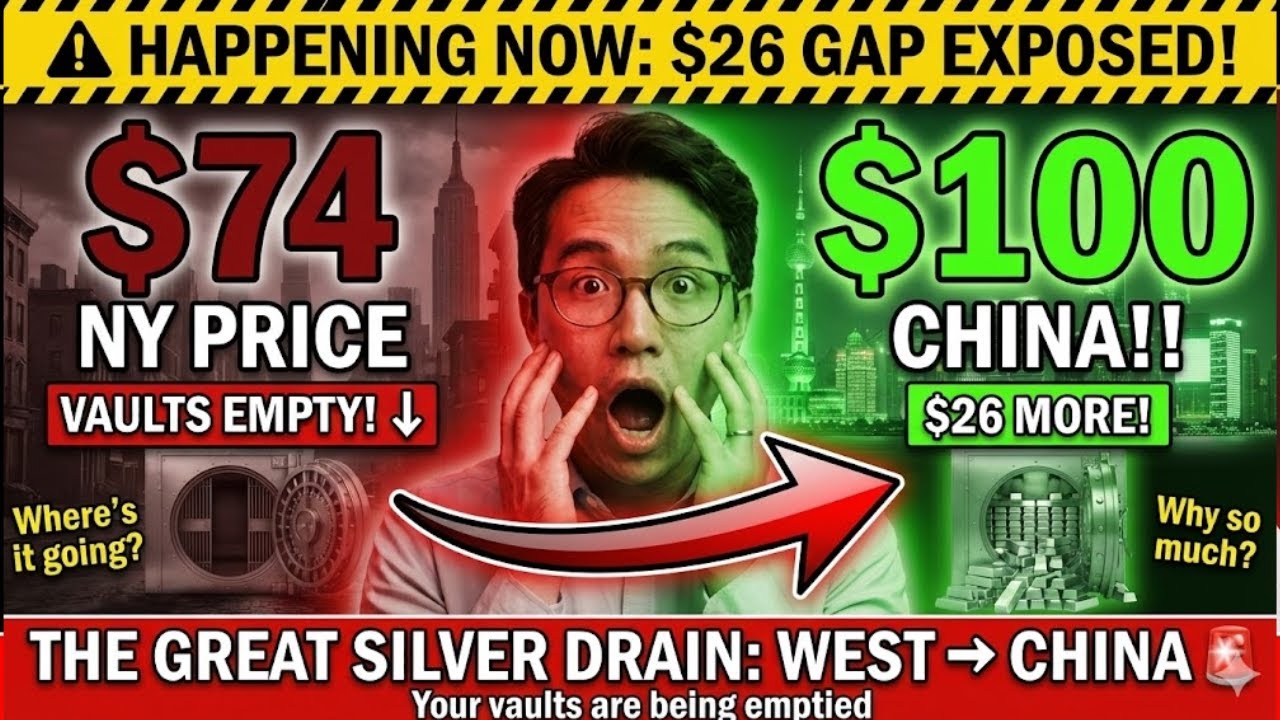 $100 SILVER IN CHINA: Western Vaults DRAINED as Banks PANIC