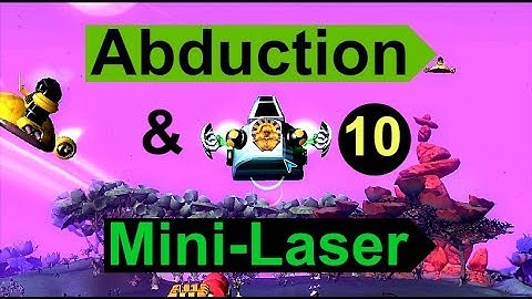 Spore Space stage - Abduction & Mini Laser - XDsuzi Part 10