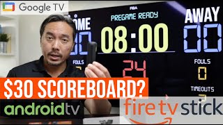 $30 Professional Basketball Scoreboard? Fire TV, Android/Google TV screenshot 4
