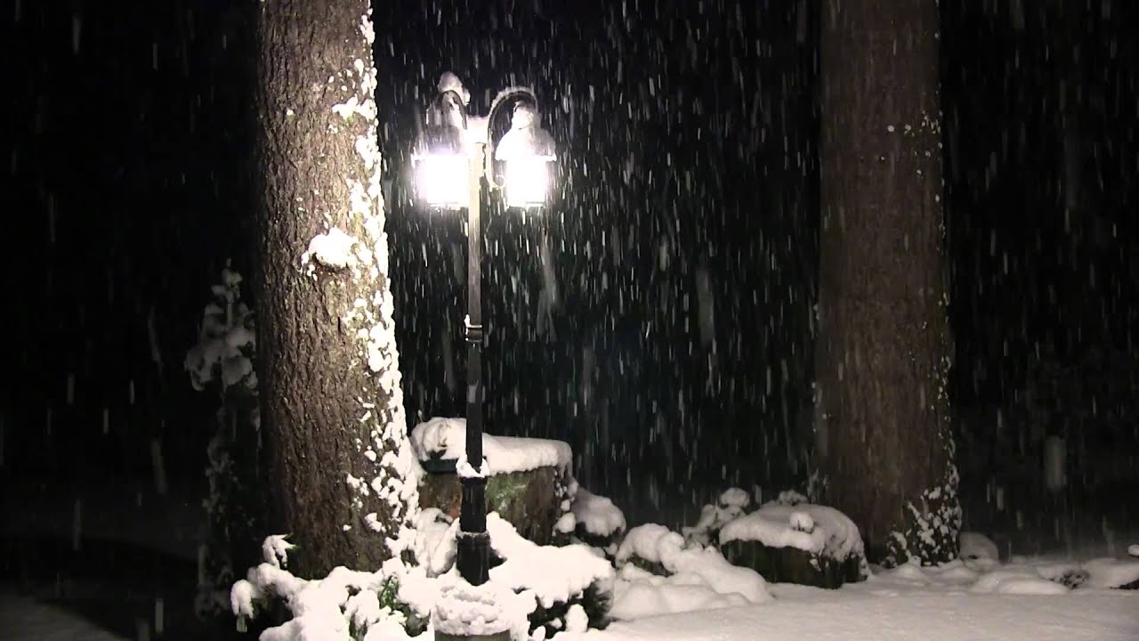 Snow Falling At Night Snow Falling At Night