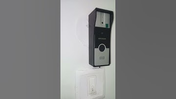hikvision video door phone