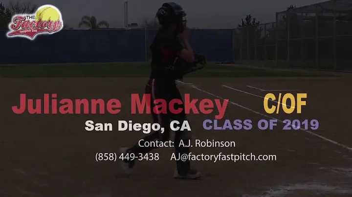 Julianne Mackey, C/OF - San Diego, CA - Class of 2...