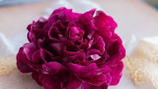 💮Peony from wafer paper. 💐Wafer flowers ( English Subtitles ) - I - Tortodel!