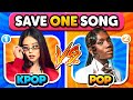 POP VS KPOP ❣️ Save One Drop One???? MUSIC QUIZ