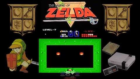 The Legend of Zelda (NES) - Walkthrough - Part 8 - The Demon Dungeon