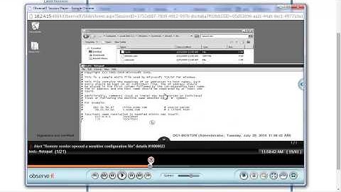 ObserveIT Activity Alerts