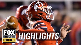 Utah vs BYU | FOX COLLEGE FOOTBALL HIGHLIGHTS