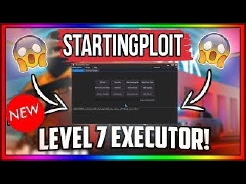 New Roblox Startingploit Exploit Level 7 Executor The Best