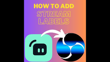 Super Easy Stream Labels and Streaming Events Tutorial. How To Set Up New Followers ect.