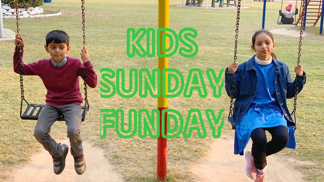 Kids Sunday Funday/ Hania & Ali Family Vlogs - YouTube