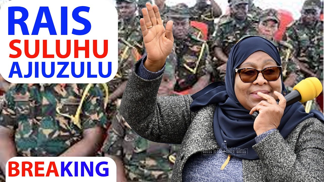 Breaking News Tanzania: Rais Suluhu Hatimaye Asalimu Amri Na Kujiuzulu Ghafla