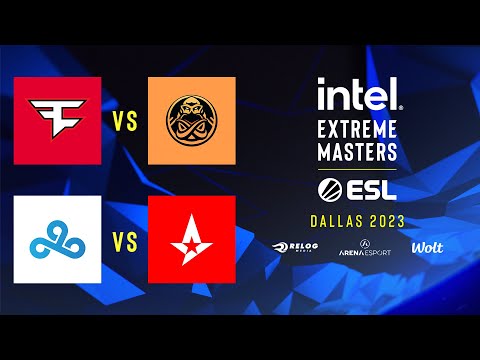 IEM DALLAS 2023 - DAN 2 - FaZe Clan vs ENCE | Cloud9 vs Astralis