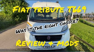 Fiat Tribute T669 Camper van Review. #vanlife