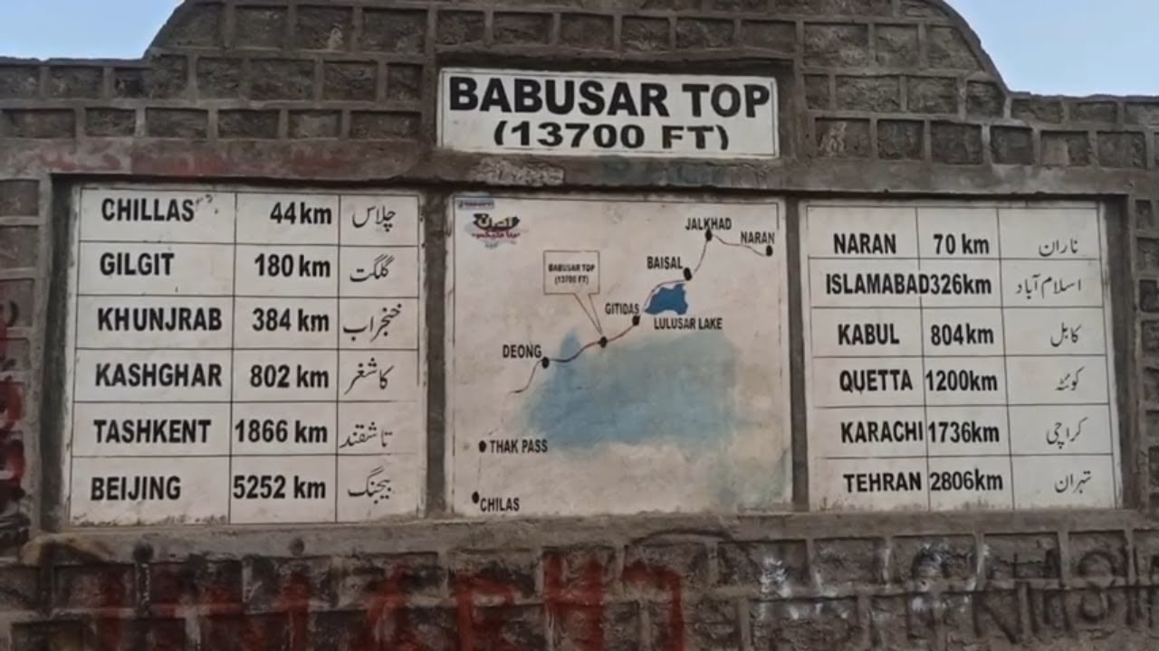 Lalusar Lake To Babusar Pass | Road Journey Oct 2020