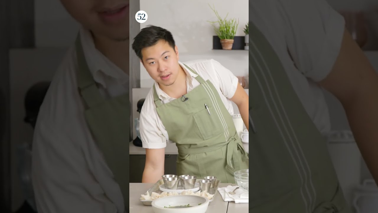 (Sneak Peek) Lucas Sin Shows You How To Cook Wontons   In The Kitchen With #Shorts