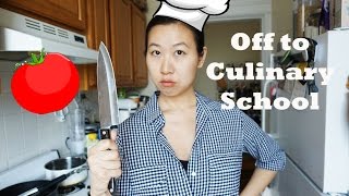 Cooking School VLOG: Off to Culinary School!