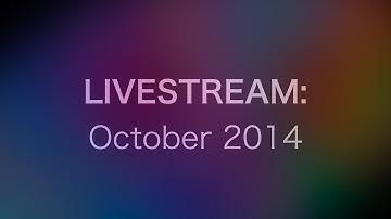 Livestream: October 2014 | The PowerPC Hub