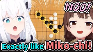 Sora gets defeated immediately like Miko on Gomoku【Hololive/Eng sub】