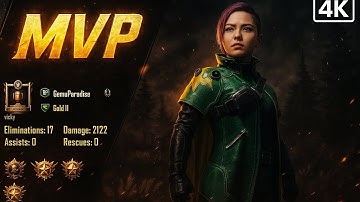 PUBG Mobile MVP Domination | 17 Kills Solo vs pro players squads| 4K Ultra Gameplay | Gemu Paradise