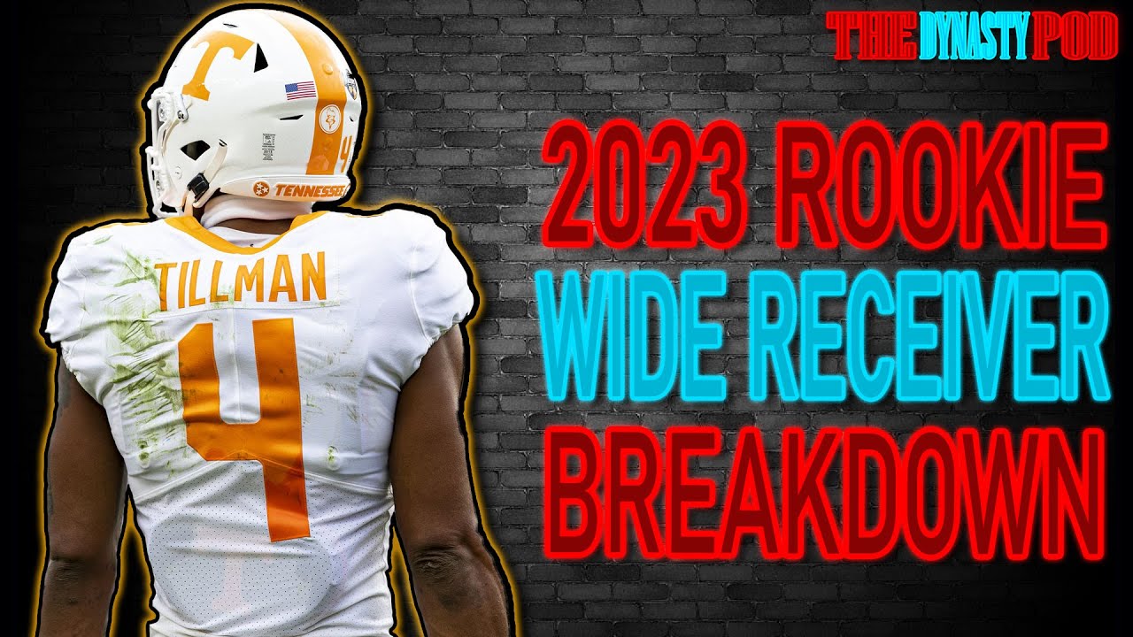Evaluating 2023 Rookie WR Prospects I The Dynasty Pod YouTube