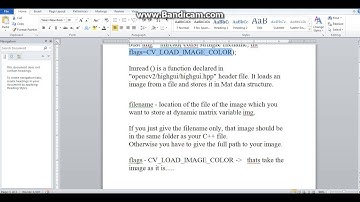 Opencv tutorial on Ubuntu  using c++ basic tutorial 2
