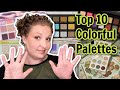 Ranking EYESHADOW PALETTES 2021 | COLORFUL