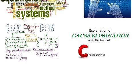 GAUSS ELIMINATION